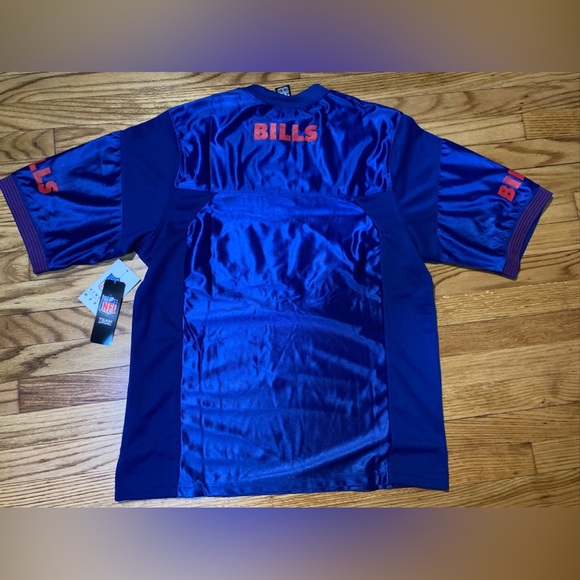 NFL Vintage Marks Team Apparel Jersey adult Buffalo Bills Men’s Sz New! Blue - Picture 3 of 6
